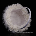 Décoration de fleurs accessoires en dentelle mariage mariage mariage panier fille fleur